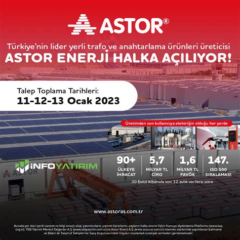 astor enerji halka arz